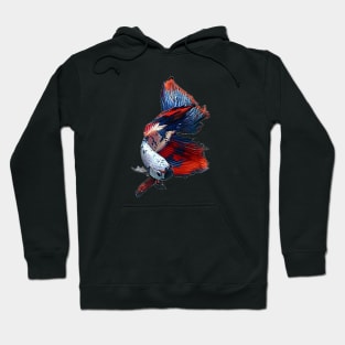 halfmoon betta fish Hoodie